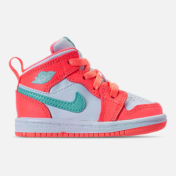 Girls\' Toddler Air Jordan 1 Mid Basketball Shoes